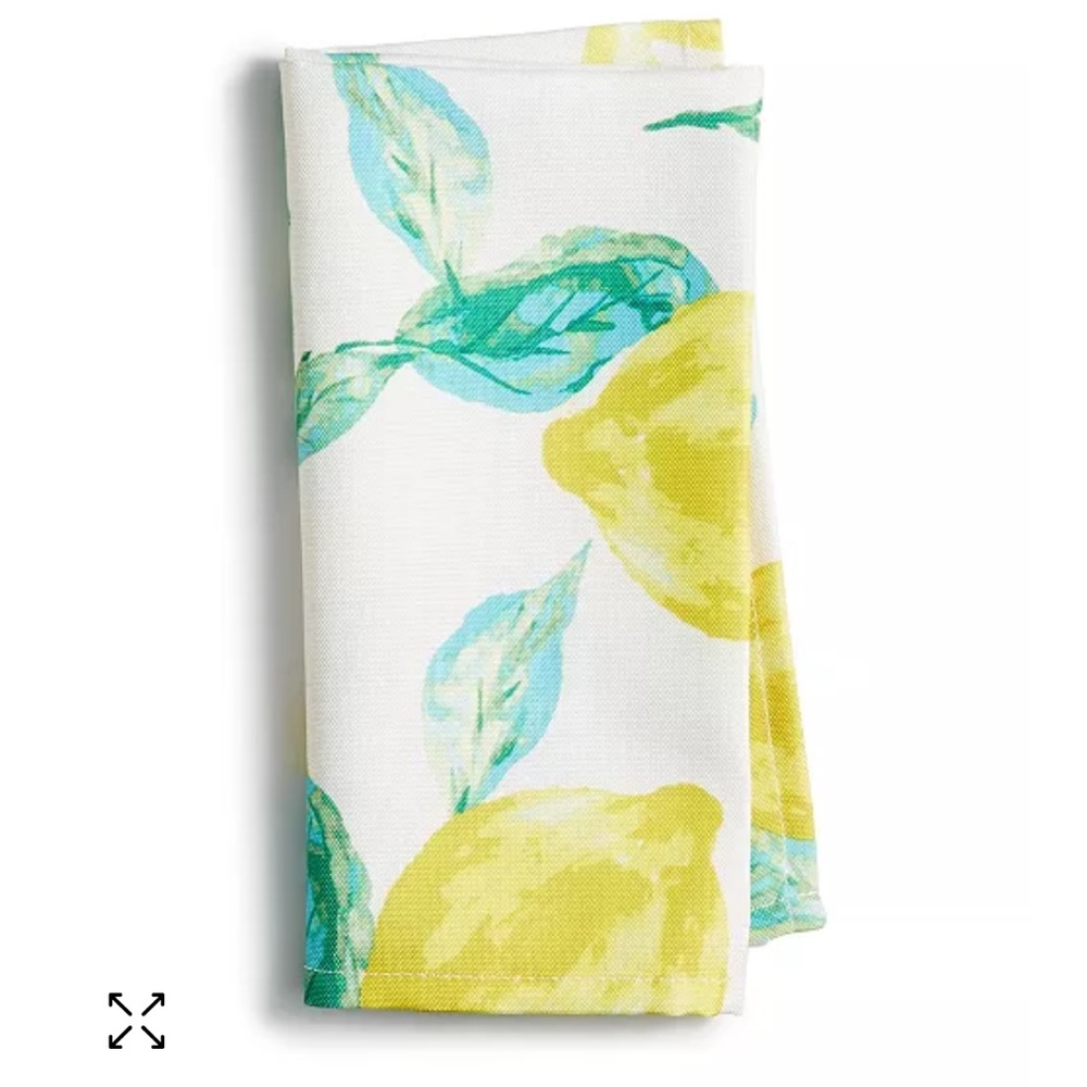 2pk Outdoor Napkins 19”x19” each NIP
